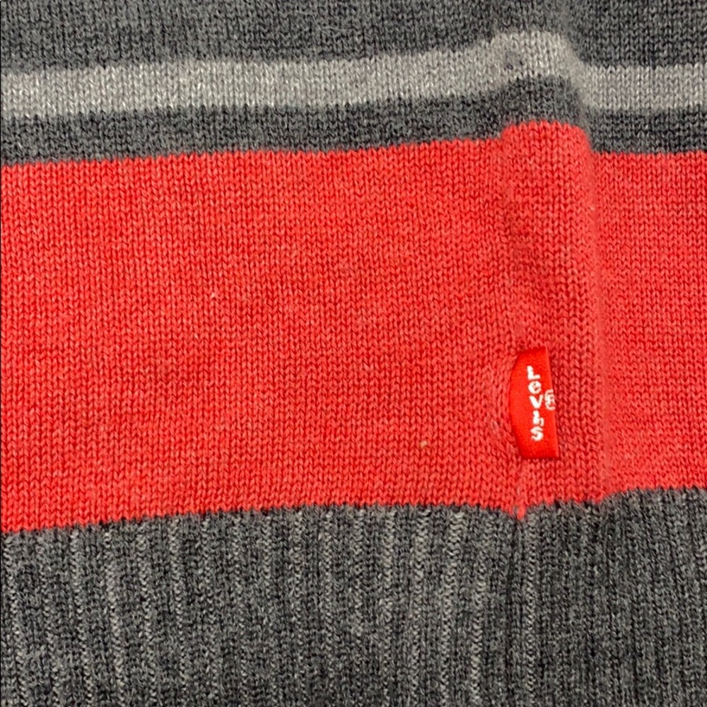 NWT. Levi's men's Sweatshirt stripes size large - Picture 5 of 8